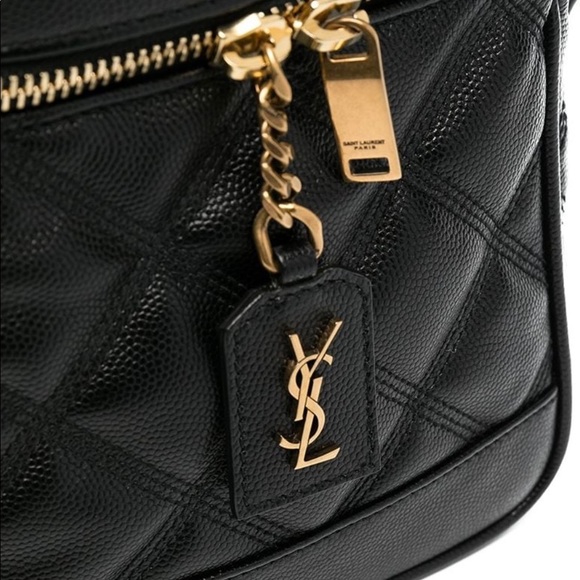 SAINT LAURENT QUILTED VANITY BAG - Picture 4 of 12
